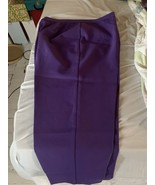 VTG Levi&#39;s Bend Over Purple Dress Slacks Plus Size W 24 Petite No Zipper - $10.00