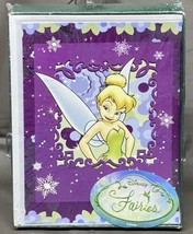 Disney Fairies Tinker Bell Holiday Christmas Cards W/ Envelopes 10 ct - £1.95 GBP