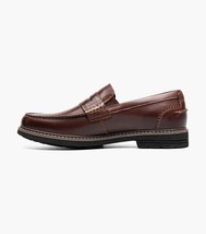 Nunn Bush Odin II Moc Toe Penny Loafer Shoes Burgundy 85154-601 image 5