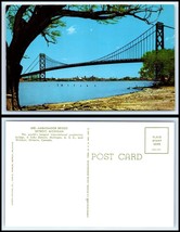 MICHIGAN Postcard - Detroit, Ambassador Bridge O29  - £2.28 GBP