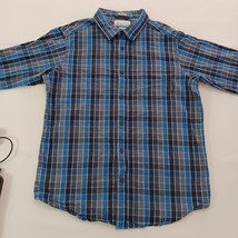Columbia XM2803 Men’s Multicolor Long Sleeve Button-Up Plaid Cotton Shirt Size L image 11