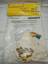 Judy/Instructo Goldilocks And The Three Bears Flannelboard Aid Sealed - €11,26 EUR