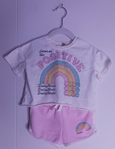 Smiley World Toddler Girl&#39;s Size 18 Months Short Sleeve T-Shirt &amp; Shorts... - $145.74 MXN
