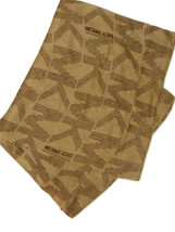 Michael Kors Signature MK Logo Camel &amp; Brown Infinity Scarf New With Tag... - $33.52 CAD