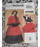 Butterick Pattern B5266 Misses&#39; 19th Century Costume Cloak Caplet Skirt ... - £15.53 GBP