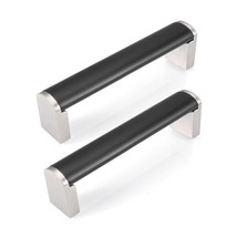 10 Pack - Flat Black and Nickel Cabinet Pulls - $187.65 MXN