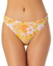 MSRP $20 California Waves Juniors Printed Bikini Bottoms Yellow Size XS - $9.90