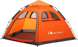 Moon Lence Instant Pop Up Tent Family Camping Tent 4-5 Person Portable Tent - £103.22 GBP