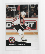 Steve Yzerman1991 French Pro Set #281 Detroit Red Wings - $1.00