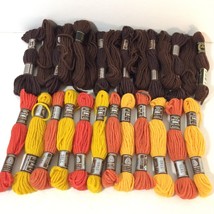 DMC Laine Colbert Tapestry Yarn Vintage 100% Virgin Wool PARIS 26 Skeins - £12.84 GBP