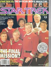 1991 Star Trek Vi the Undiscovered Country Official Movie Magazine - £15.62 GBP