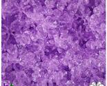 BeadTin Light Amethyst Transparent 12mm Sunburst Plastic Beads (450pcs) - $3.49