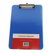 GNS Basic A4 Acrylic Clipboard - Blue - £25.19 GBP
