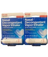 2 PC  Vapor Inhaler Nasal Decongestant 0.007 oz each CVS Health - $222.59 MXN