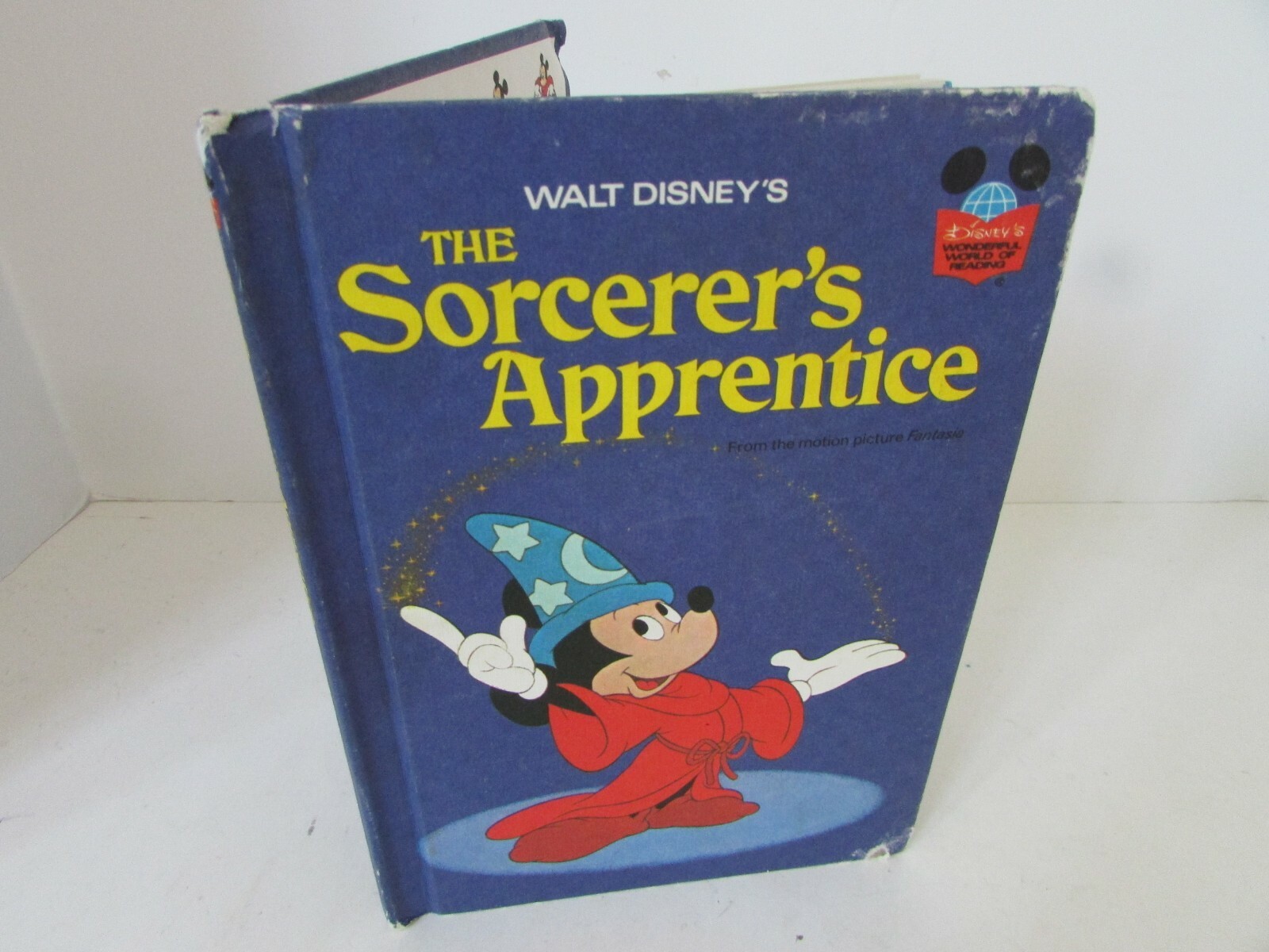 WALT DISNEY&#39;S THE SORCERER&#39;S APPRENTICE 1973 RANDOM HOUSE HARDCOVER CHIL... - $2.92