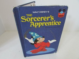 WALT DISNEY&#39;S THE SORCERER&#39;S APPRENTICE 1973 RANDOM HOUSE HARDCOVER CHIL... - $55.34 MXN