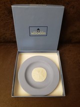 Wedgwood Jasperware Sand Dollar Trinket Dish Small Plate Vintage Home Decor NEw - $37.98