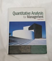 Quantitative Analysis for Management (12th, Hardcover, by Render, Barry,... - £15.45 GBP