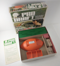 Vintage PRO DRAFT Team-Building Football Game COMPLETE With 50 1974 Topp... - $80.00