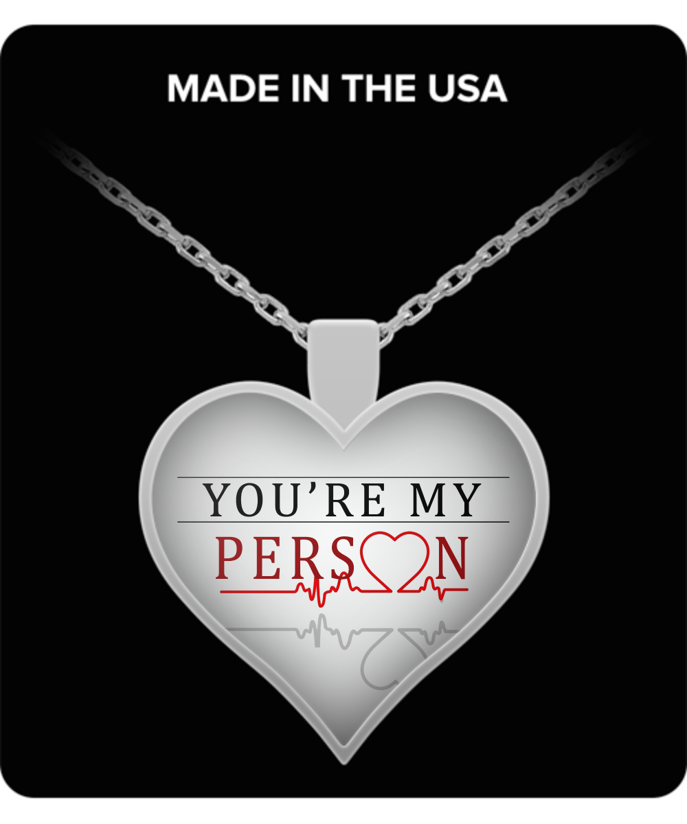 YOU ARE MY PERSON - TO MY LOVE NECKLACE - Best Romantic Anniversary Gifts - $29.65