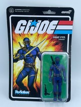 Super7 ReAction Figures G.I. Joe Wave 3 Snake Eyes Commando V3 Bent Card - £13.69 GBP