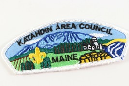 Vintage Katahdin Area Council Maine Boy Scout BSA Shoulder CSP Patch - £9.32 GBP