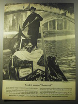 1960 Thos. Cook &amp; Son Travel Ad - Cook&#39;s means Reserved - £11.20 GBP