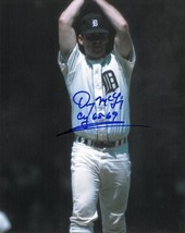 Denny McLain signed Detroit Tigers 8x10 Photo CY 68-69 - £12.53 GBP