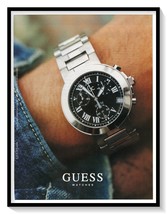 Guess Swiss Made Watches Print Ad Vintage 2002 Magazine Jewelry Advertisement - £7.75 GBP