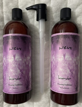 2 Wen Lavender Cleansing Conditioner 32oz Each With 1 Pump Fast Priority... - $109.98