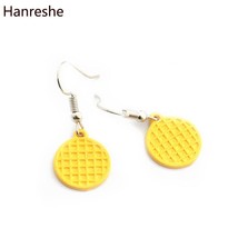 Ings eleven waffle earrings american thriller tv series sliver color earrings for women thumb200