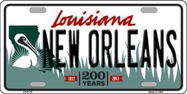 New Orleans Louisiana Novelty Metal License Plate - £17.50 GBP
