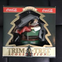 Vtg 1991 Coca-Cola Trim-A-Tree Christmas Ornament - 1958 A Time To Share... - £5.43 GBP