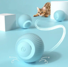 Automatic Rolling Cat Ball Interactive Smart Toy Electric Kitten Training - £7.38 GBP