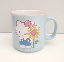 New Sanrio Large 25oz Hello Kitty Sun Flower Coffee Mug “hello Sunshine” - $24.74