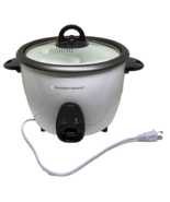 Hamilton Beach Electric Rice Cooker Food Steamer 16 Cups RC21 37516 White - $27.14 CAD