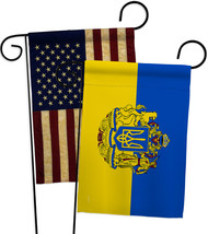 Stand For Ukrainian Garden Flags Pack Cause 13 X18.5 Double-Sided House Banner - £23.16 GBP