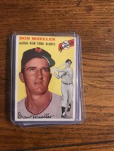 Don Mueller Giants 1954 Topps Baseball Card. (0391) - £7.07 GBP