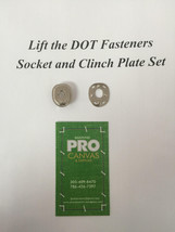 Lift the DOT Fasteners S.S Socket and Clinch Plate Kit 40 Sets - £29.00 GBP