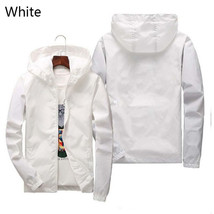 S-7XL Spring And Autumn New Jacket Men&#39;s Fashion Street Windbreaker Hoodie Zippe - £151.52 GBP
