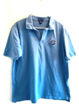 Utah Jazz Polo Shirt Mens Light Blue Size L Vintage Antigua Sport NBA Basketball - £26.15 GBP