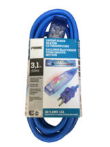 Engine Block Heater Extension Cord Prime 3.1 Meter/10 Ft. 16/3 AWG 13A - £5.40 GBP