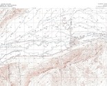 Dunphy Quadrangle, Nevada 1957 Topo Map USGS 15 Minute Topographic - $21.99