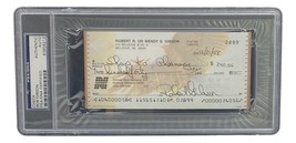 Bob Gibson St. Louis Cardinals Signed Slabbed Bank Check #2899 PSA/DNA - £99.17 GBP