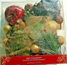 Pier 1 Imports Apple Crisp Potpourri Christmas Natural Pinecones Cinnamon Apples - £7.99 GBP
