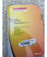 Microsoft office standard 2007 Upgrade up to three PCs includes keyl - £23.62 GBP
