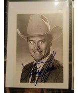 Larry Hagman Hand-Signed Autograph With Lifetime Guarantee - £62.90 GBP