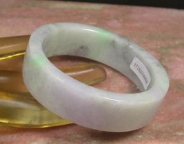 Certified Lavender 100% Natural A JADE Jadeite Bangle Bracelet 57 mm  - $500.99