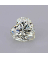 Off White Heart Cut Moissanite 0.70 To 7.77 Ct Loose Gemstone Brilliant Cut - £20.53 GBP+
