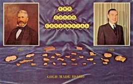 Il Idaho Centennial-Gold Made-The Luogo A Go Cartolina 1963 - £6.96 GBP